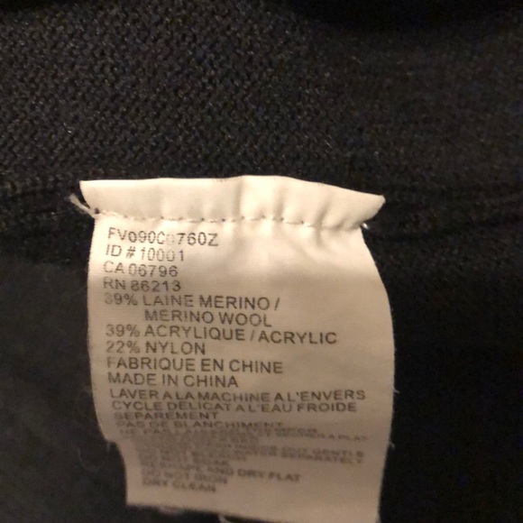 Sweater dress with embroidered sleeves detail - Picture 5 of 5